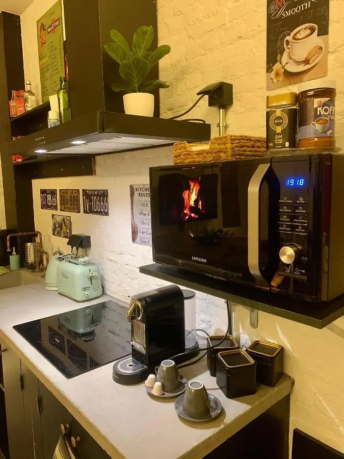 Sleep Inn - Industrial Flat Citycenter Anvers Daire