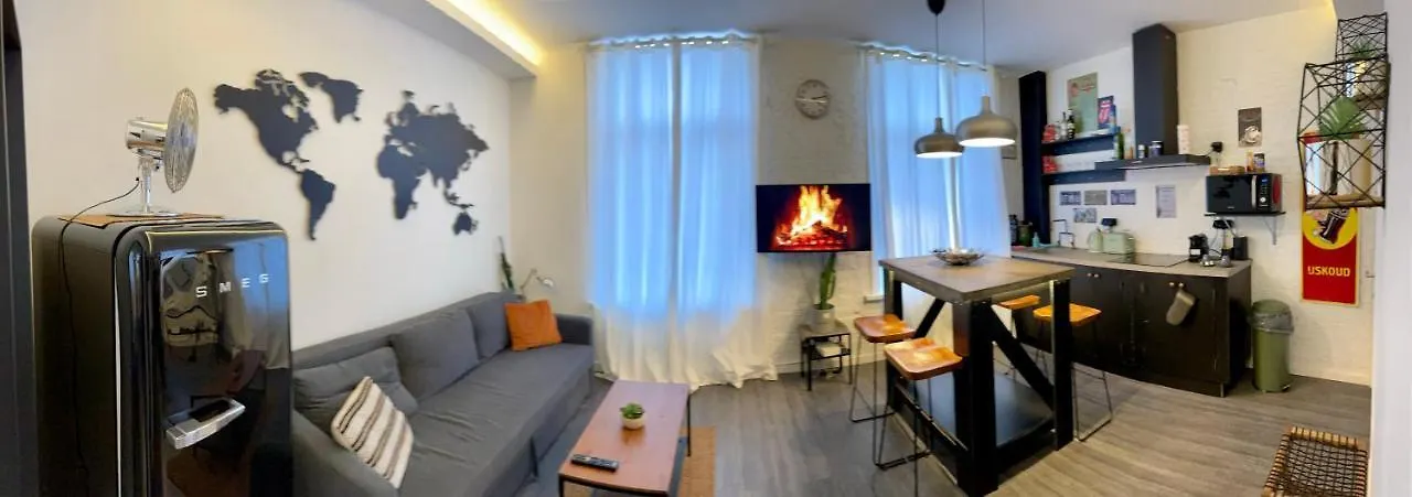 Sleep Inn - Industrial Flat Citycenter Anvers